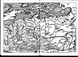 Karte Europa und Teile Asiens. Blatt CCLXXXVII