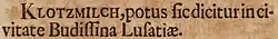 Klotzmilch