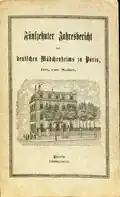 Fünfzehnter Jahresbericht des deutschen Mädchenheims zu Paris 1899-1900