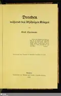 Dresden während des 30jährigen Krieges, Heft 24, 1914