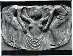 2. Sog. Thronlehne Ludovisi (Altarrelief, um 470 v. Chr.).