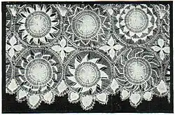 9. Teneriffaarbeit (sog. Solspitze), Paraguay (19. Jh.).