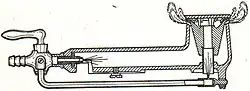 1. Doppelsparbrenner für Gasherde (Junker & Ruh).