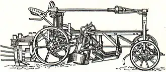 2. Rübenrodemaschine.
