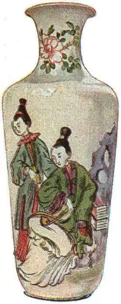 16. Chines. Porzellan, um 1730.