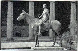 11. Louis Tuaillon: Amazone; Berlin (1895).