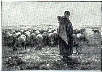 4. Jean François Millet: Die Schäferin.