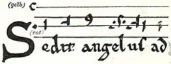 3. Neumen auf vier Linien (12.–13. Jh.).