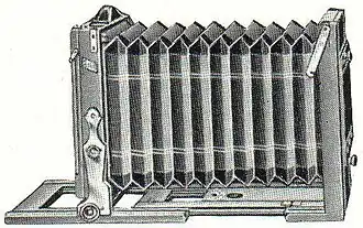 11. Reiseapparate in quadratischer Form. ausgezogen