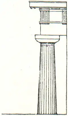Säulen: a dorische
