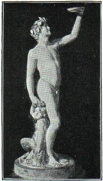 9. J. Sansovino: Bacchus (Florenz, Bargello; 1515).