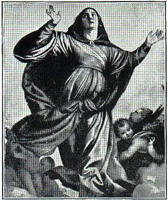 2. Tiziano Vecellio: Himmelfahrt Mariä, Ausschnitt (Venedig, Akademie).