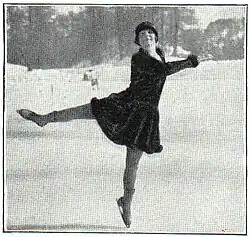 10. Eislauf: Kunstlauf. (Phot. Scherl.)