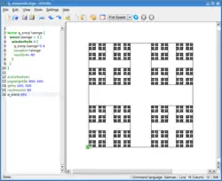 Ein Sierpinski-Quadrat zeichnen (???)