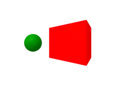 Rotation der Kugel als Teil der Würfelgeometrie