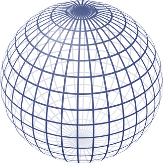 Sphere wireframe 10deg