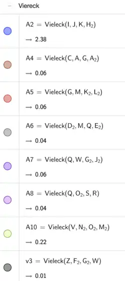 Flächenberechnung Vierecke