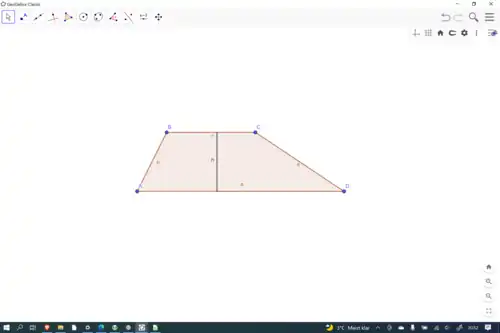 zur Veranschaulichung der Formel des Flächeninhalts