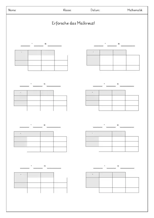 Arbeitsblatt 2 Summanden