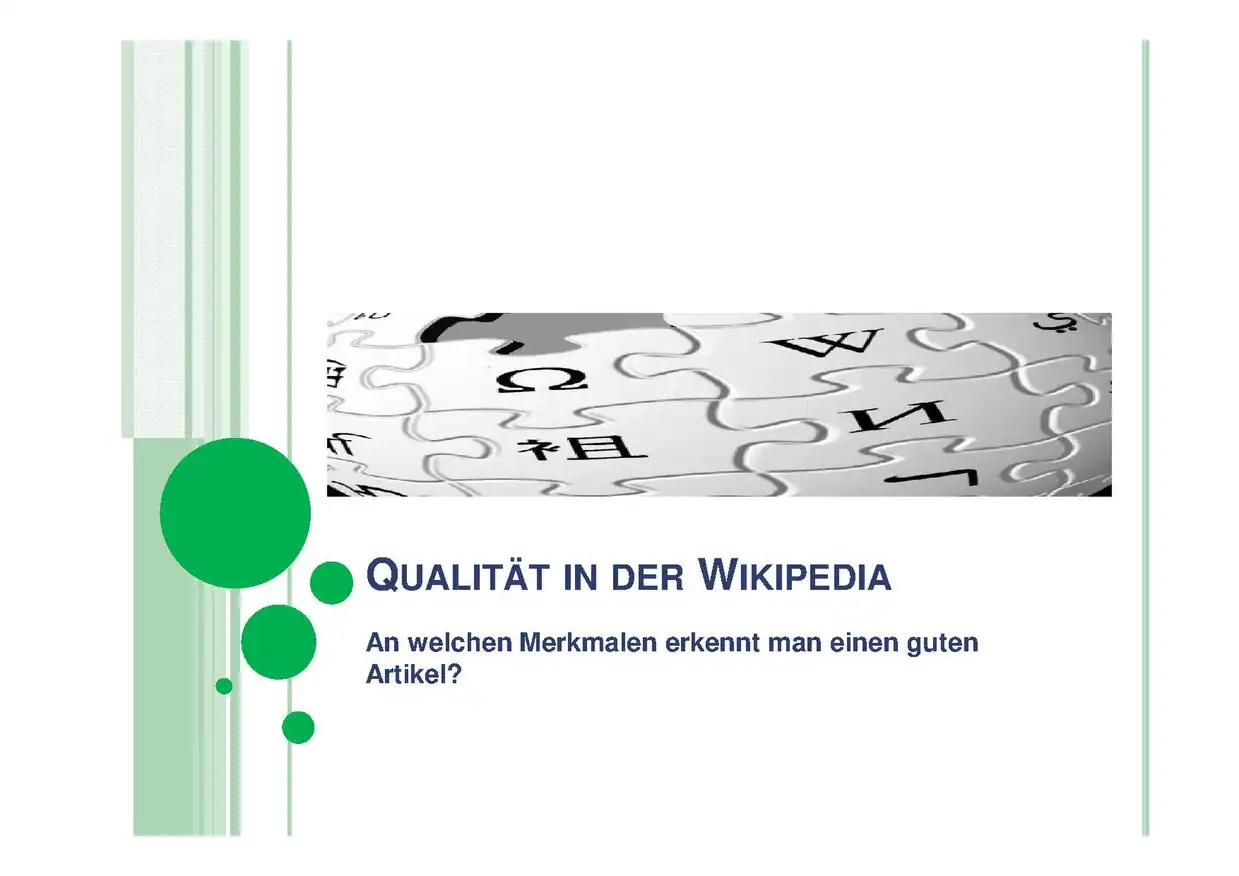 Powerpoint Präsentation mit Infos zu den Grundprinzipien