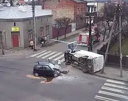 Car accident poland 2008 - Explain relevance of this image to the chapter content