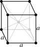 Cubic, body-centered