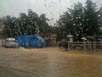 Flooding, Shenzhen, China