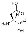 L-Aspartic acid (Asp&nbsp;/&nbsp;D)
