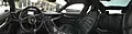 panoramic view of 2020 Taycan Turbo cabin