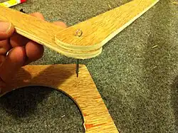 Photo 9:2nd pin type through 2 parts.