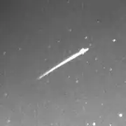 Bright meteor and Mars Quadrantids (2012)