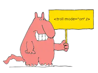 Figure 3. Internet trolls as an example of cyber-bullying theories.