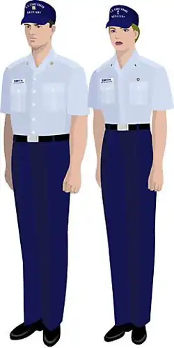 USCGAUX Summer Undress Blue – Bravo