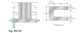 Figure P4.114 and P4.115.